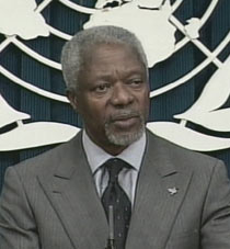 Kofi Annan Segretario Generale dell�Onu